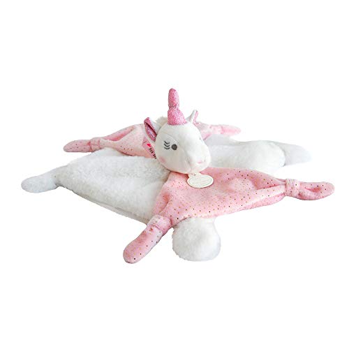 Doudou - Doudou Et Compagnie - Licorne Rose - 22 Cm - Fille - Enfant - Rose