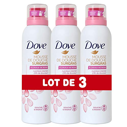 Dove Mousse Douche A L'huile De Rose, 2...