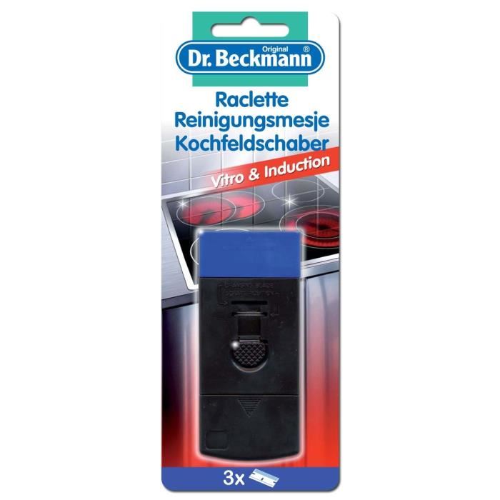 DR BECKMANN Raclette induction & plaque vitroceramique