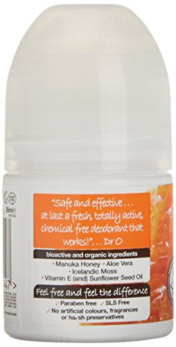 Dr. Organic Manuka Honey Deodorant 50 ml
