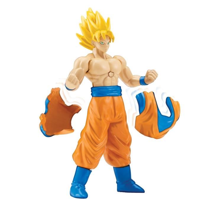 Figurine Dragon Ball Goku Super Saiyen Power Up - 9 Cm - Bandai