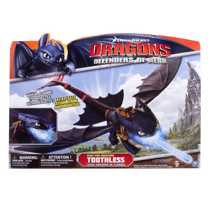 Spin Master Dragons Krokmou Cracheur De Flammes Dragons