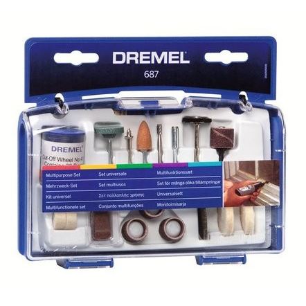 Dremel Kit Pour Travaux Generaux De 52 Pieces 687