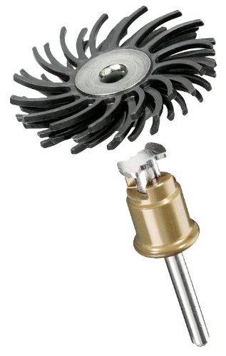 Brosse Abrasive De Precision Dremel S471 - Diametre 25mm - Grain 36 - Pour Poncage Et Polissage