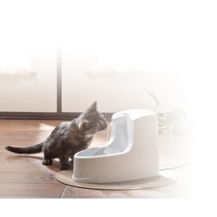 Fontaine A Eau Pour Chiens Et Chats Drinkwell Mini 12l Petsafe Gris Plastique Exterieur