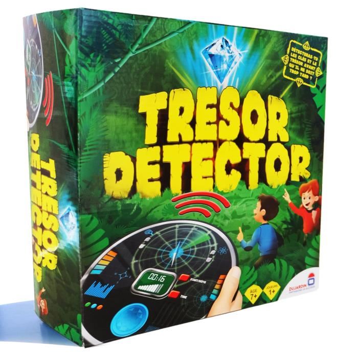 TrÉsor Detector - Jeu De Societe - Dujardin - Partez A La Recherche Du Tresor Avec Votre Detecteur Electronique !
