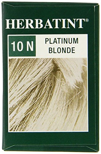 Soin Colorant Permanent Aux Extraits Vegetaux Blond Platine 10n