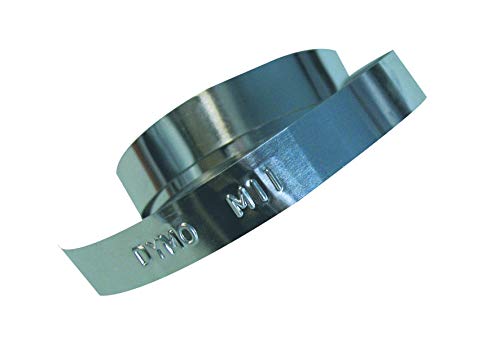 Dymo Bande Inox Non Adhesive Argentee Rou