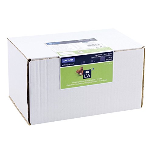 Dymo Labelwriter Pack De 12 Rouleaux De 220 Etiquettes Expedition Badge 54mm X 101mm