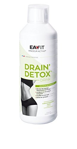 Eafit Drain'detox® Drink - Citron - 500 Ml - Bouteille 500 Ml