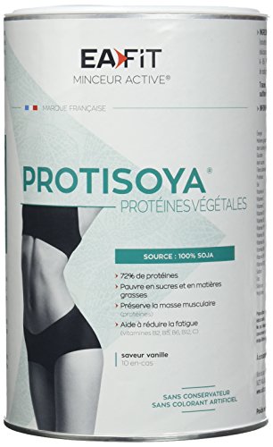Eafit Protisoya Proteines Vegetales Saveur Vanille 320g