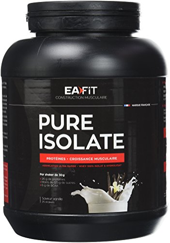 Eafit Pure Isolate Gout Vanille 750g