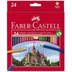 Faber Castell Etui 24 Crayons De Couleur Chateau