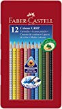 Faber-castell Boîte De 12 Crayons De Couleur Colour Grip - Coloris Assortis