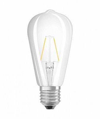OSRAM Ampoule filament LED E27 2 W equivalent a 25 W blanc chaud