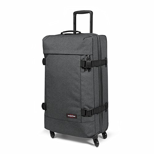 Valise Souple Eastpak Trans4 L 75 Cm Gris Fonce 4 Roulettes Cadenas Tsa