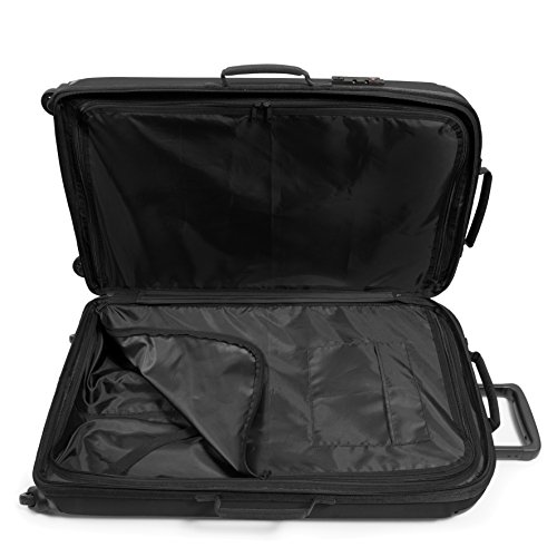 Valise Hybride Eastpak Tranzshell 77 Cm Noir Cadenas Tsa 4 Roulettes 360a°