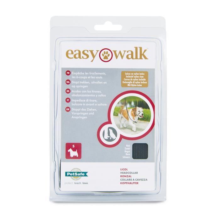 Easy Walk Licol Chien Noir S