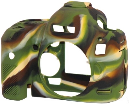 Easycover Coque Silicone Camouflage Pour Canon 5d Mark Iii
