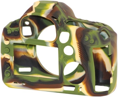 EASYCOVER Coque Silicone Camouflage pour Canon 5D Mark III