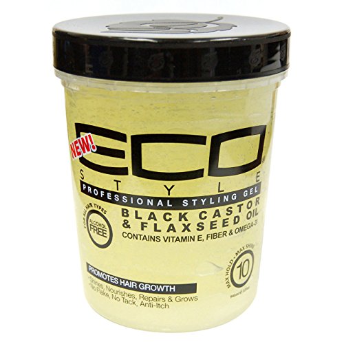ECO Gel Tenue Extra Black Castor/Huile d...