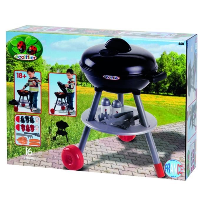 Ecoiffier Chef Barbecue Charbon