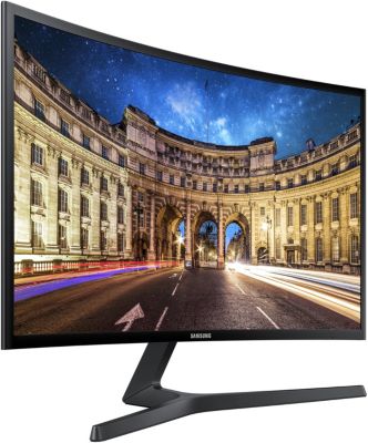 Ecran Pc Incurve - Samsung C27f396fhr - 27 Fhd - Dalle Va - 4 Ms - 60hz - Amd Freesync