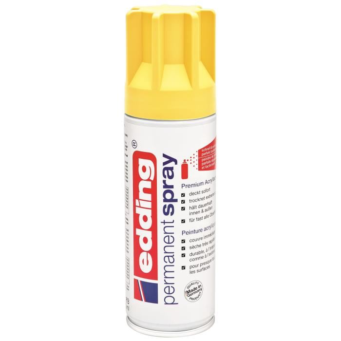 Edding Spray Acrylique E5200 200 Ml Jaune Trafic