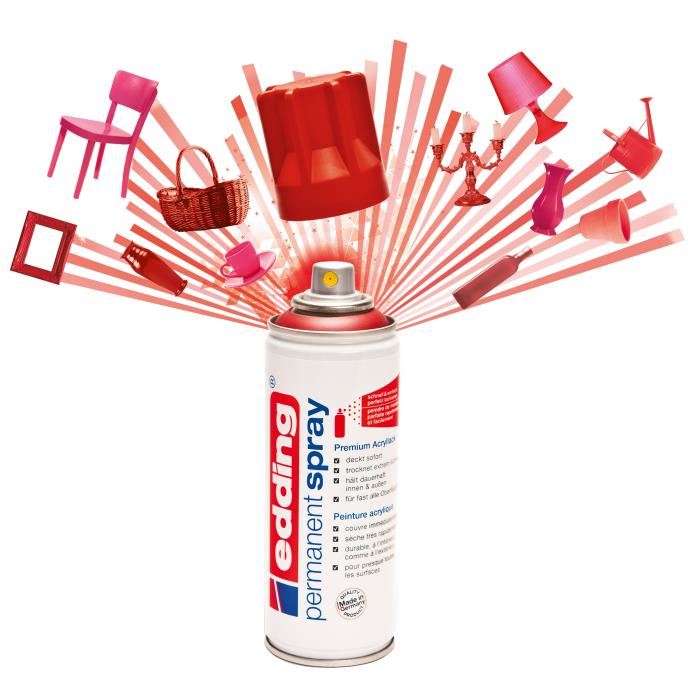 Edding Spray Acrylique E5200 200 Ml Jaune Trafic