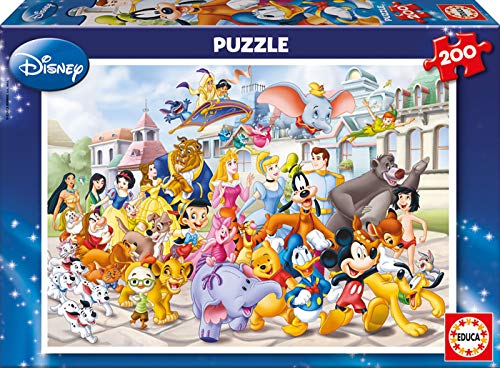 Puzzle 200 Pieces Educa Winnie Lourson Dessins Animes Et Bd