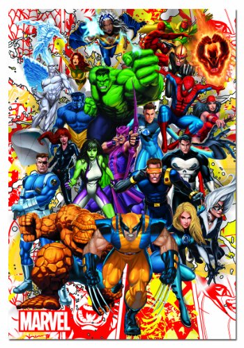 educa Puzzle 500 pieces : Les heros de Marvel