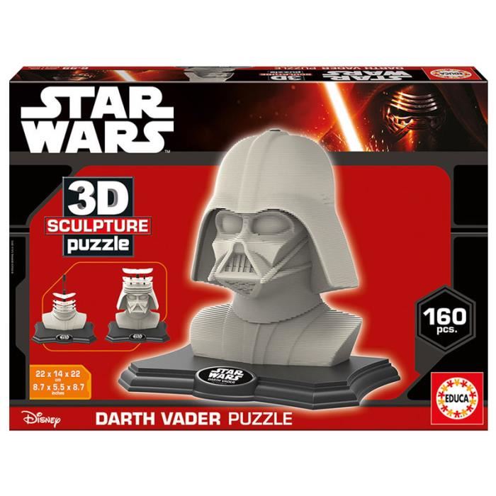 Educa Puzzle Sculpture 3d Star Wars Dark Vador