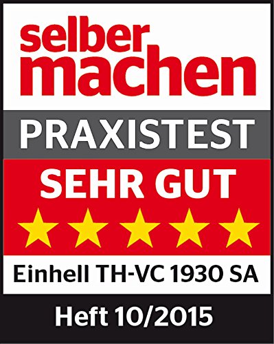 Einhell Aspirateur Eaux Et Poussieres Tc-vc 1930 Sa (1500 W Cuve 30l Prise Synchro Oep Livre Avec Accessoires)