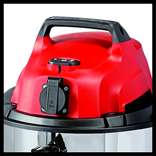 Einhell Aspirateur Eaux Et Poussieres Tc-vc 1930 Sa (1500 W Cuve 30l Prise Synchro Oep Livre Avec Accessoires)