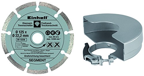 Einhell Meuleuse Dangle 125mm Te Ag 125750 Kit 750 W Avec Coffret Livre Avec Disque De Coupe