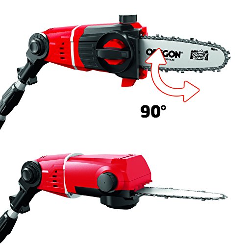 Einhell 3410800 Sans Fil Elagueuse Sur Perche, Taille-haie Power X-change Ge-hc 18 Li T- Solo Sans Batterie 18 V Li-ion 88 Cm