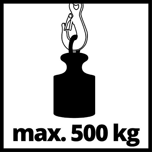 Einhell Palan Electrique Tc Eh 500 1000 W Cable Metallique 12 M 4 Mm Max 500kg