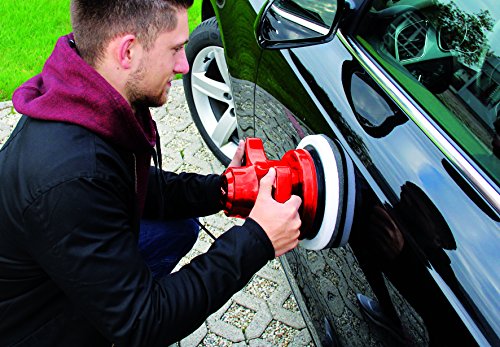 Einhell Polisseuse Pour Carrosserie Cc-po 90 (90w Diametre 240mm) Livre Avec Bonnet Textile Et Bonnet Synthetique