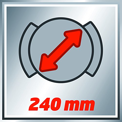 Einhell Polisseuse Pour Carrosserie Cc-po 90 (90w Diametre 240mm) Livre Avec Bonnet Textile Et Bonnet Synthetique