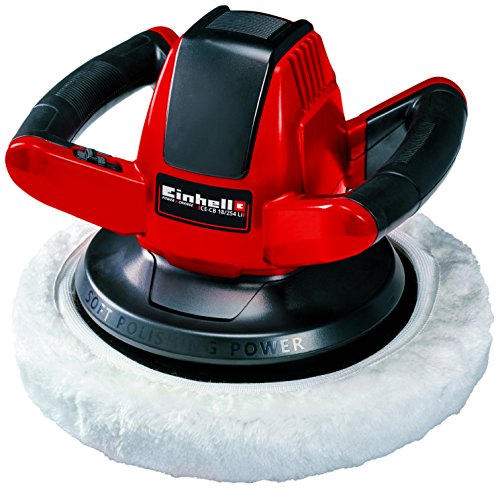 Einhell Polisseuse Sans Fil Ce-cb 18/254 Li - Solo Pxc (18v Disque A Polir 254mm) Livre Sans Batterie Ni Chargeur