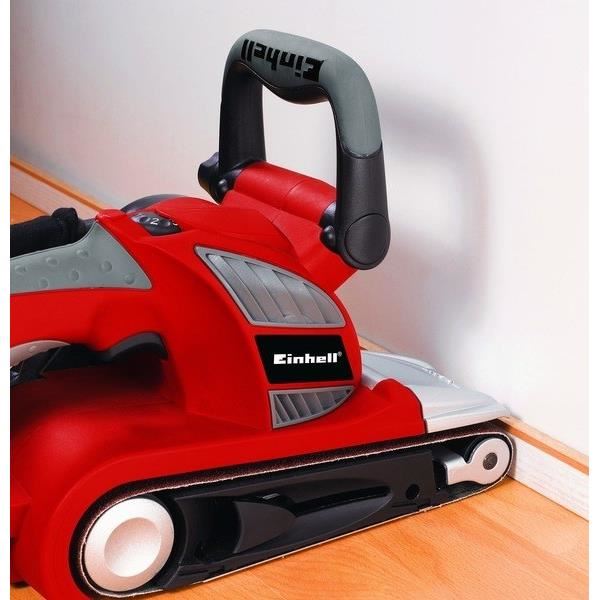 Einhell Ponceuse A Bande Te Bs 8540 E 850 W Electronique De Vitesse Surface De Poncage 75x140 Mm