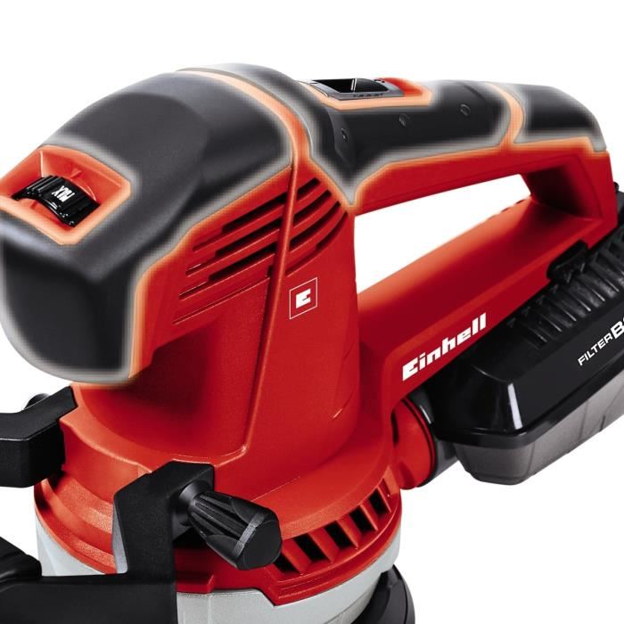 Einhell Ponceuse Excentrique Te-rs 40 E (400 W Diametre Du Disque Abrasif:125 Mm)