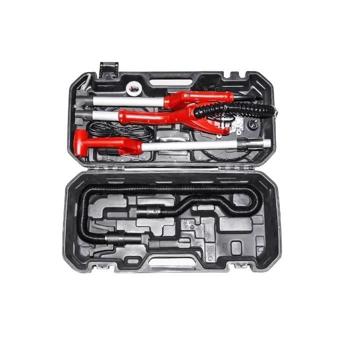 Einhell Ponceuse Girafe Tc-dw 225 (600 W Cable 4m Manche Telescopique 165 Cm) Livre En Coffret Avec 6 Disques 225 Mm