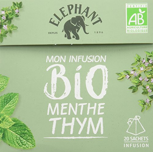 Elephant Bio Infusion Menthe Thym 26g
