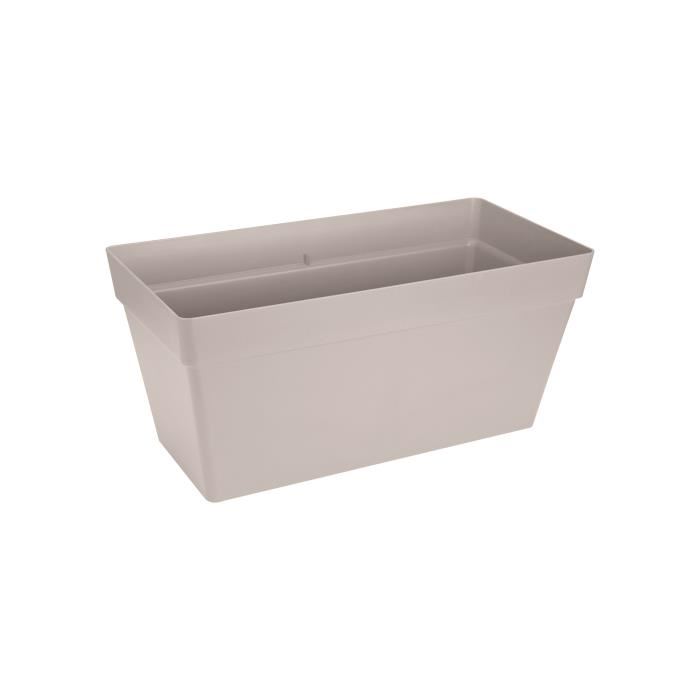 Elho Jardiniere Terrasse Avec Roues Loft Urban - 70 X 35 X H 51 Cm - Gris Chaud