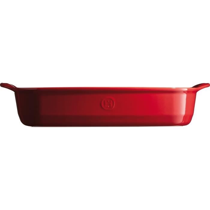 EMILE HENRY Plat a four rectangulaire - 42 x 27 x 11 cm - Grand cru