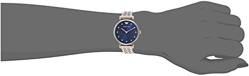 Montre - Emporio Armani - Gianni T-bar Ar11092 - Quartz - Acier Inoxydable - Multicolore