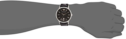 Emporio Armani Ar2411 Montre Renato Homme Noir