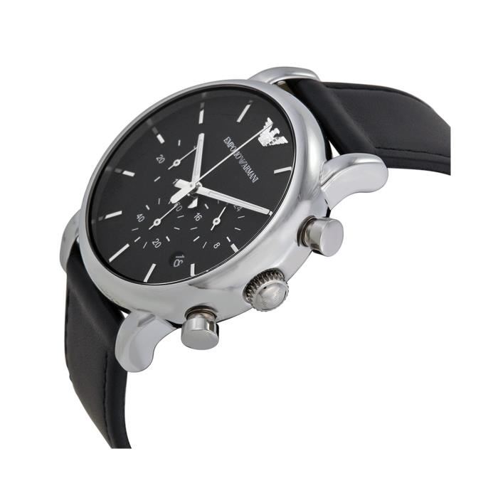 Emporio Armani Montre Quartz Ar1733 - Homme - Noir