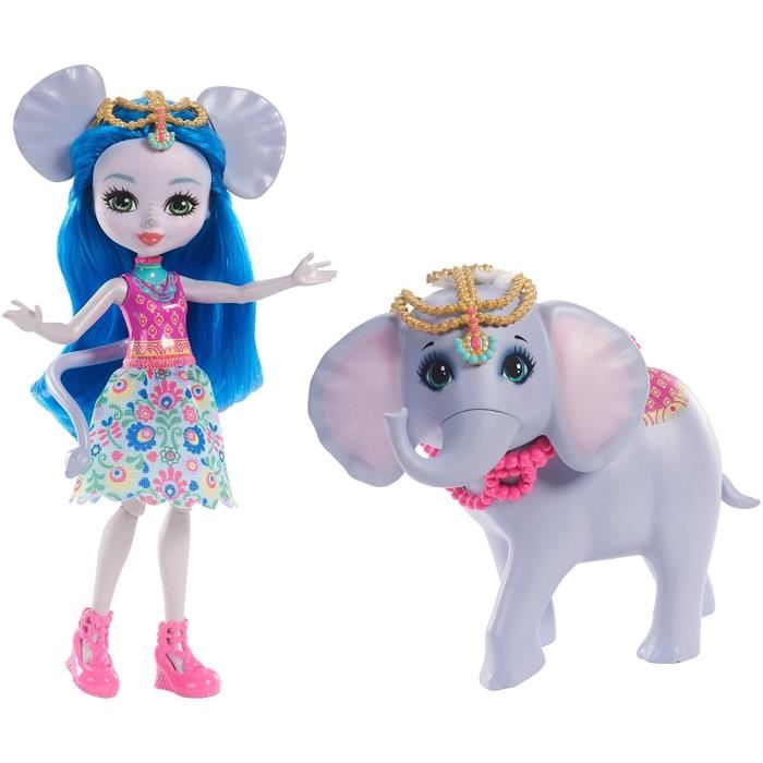 Mattel Enchantimals - Coffret Ekaterina Elephant Et Antic